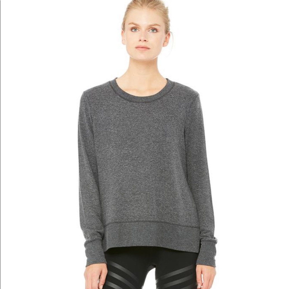 alo glimpse long sleeve top